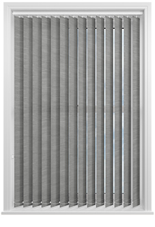 Amalfi, Stormcloud Grey - Vertical Blind